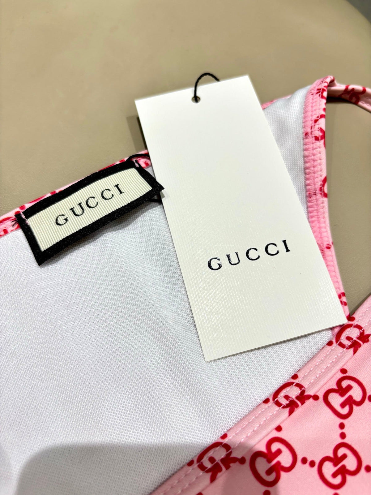 GG 26s Swimsuit Pink Polyamide 243567