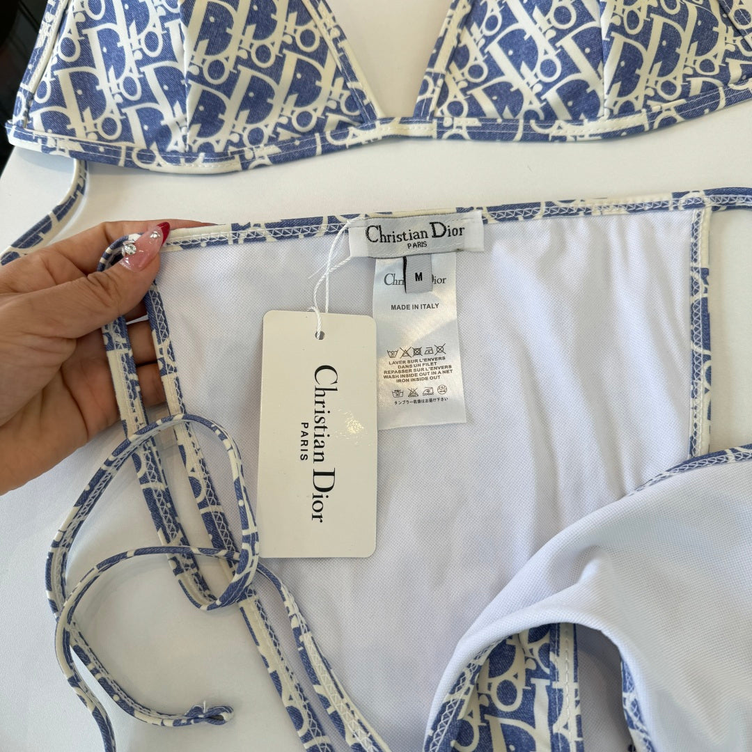 CD 26s Two-Piece Bikini Blue in Polyamide 241816