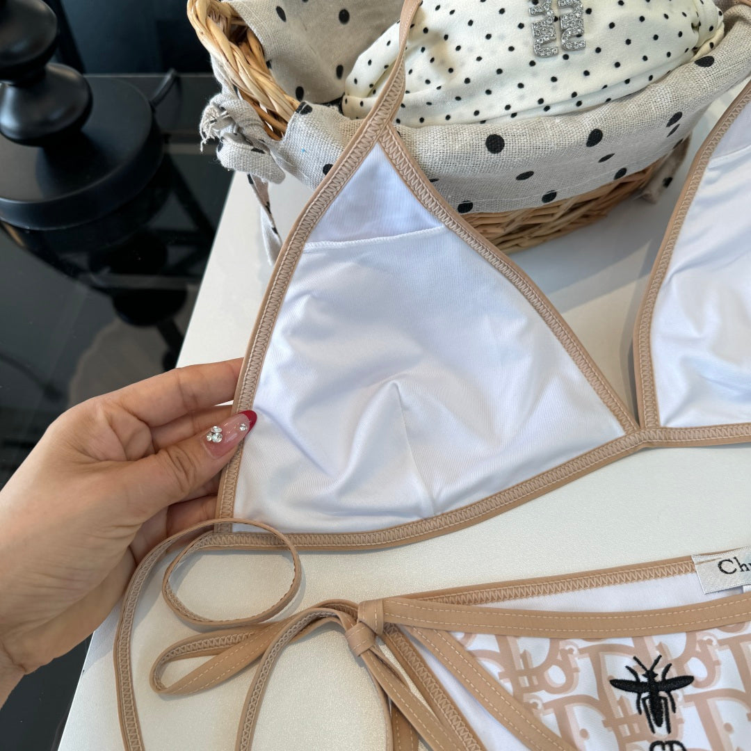 CD 26s Two-Piece Bikini Begie in Polyamide 241814