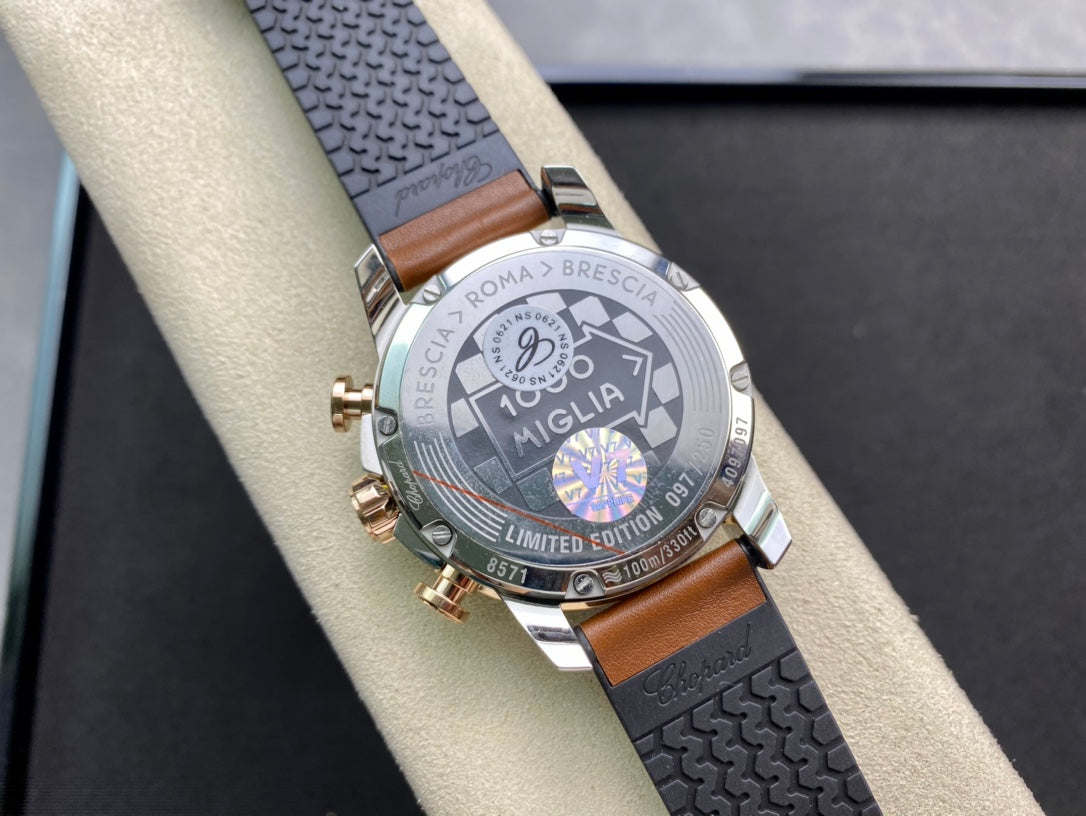 Mille Miglia 44mm Multicolor Leather