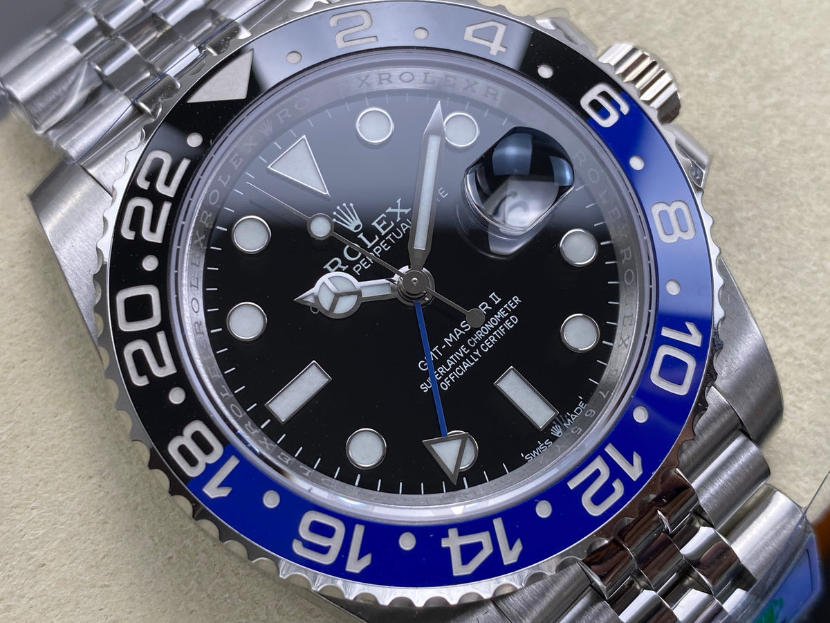 Rolex GMT- Master II Black Blue Jubilee Bracelet