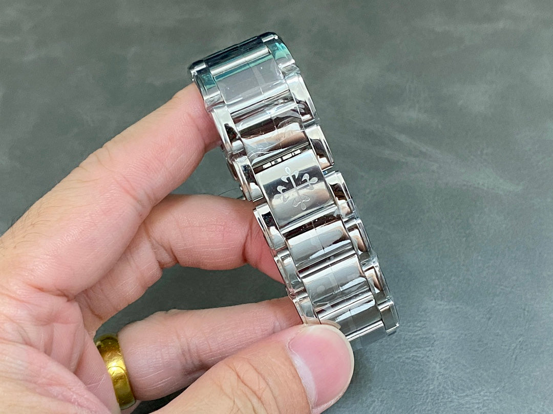 PATEK Twenty-Four 25mm Silver Brown Dial