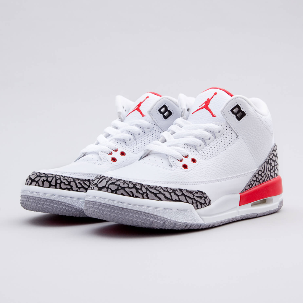 Jordan 3 Retro Hall of Fame Sneakers - Court Classic | Exclusive Drop