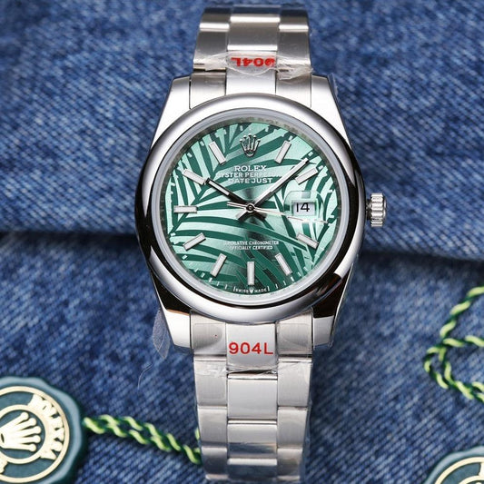 DATEJUST 41 STAINLESS STEEL CUSTOM GREEN DIAL