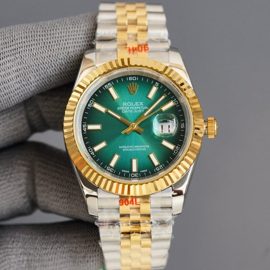 DATEJUST 41MM GOLD STEEL JUBILEE BRACELET