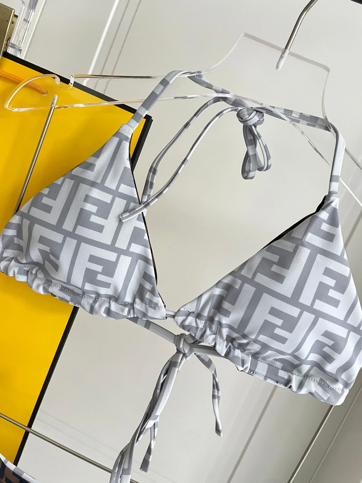 FF Reversible Swimsuit Gray Polyamide 180508