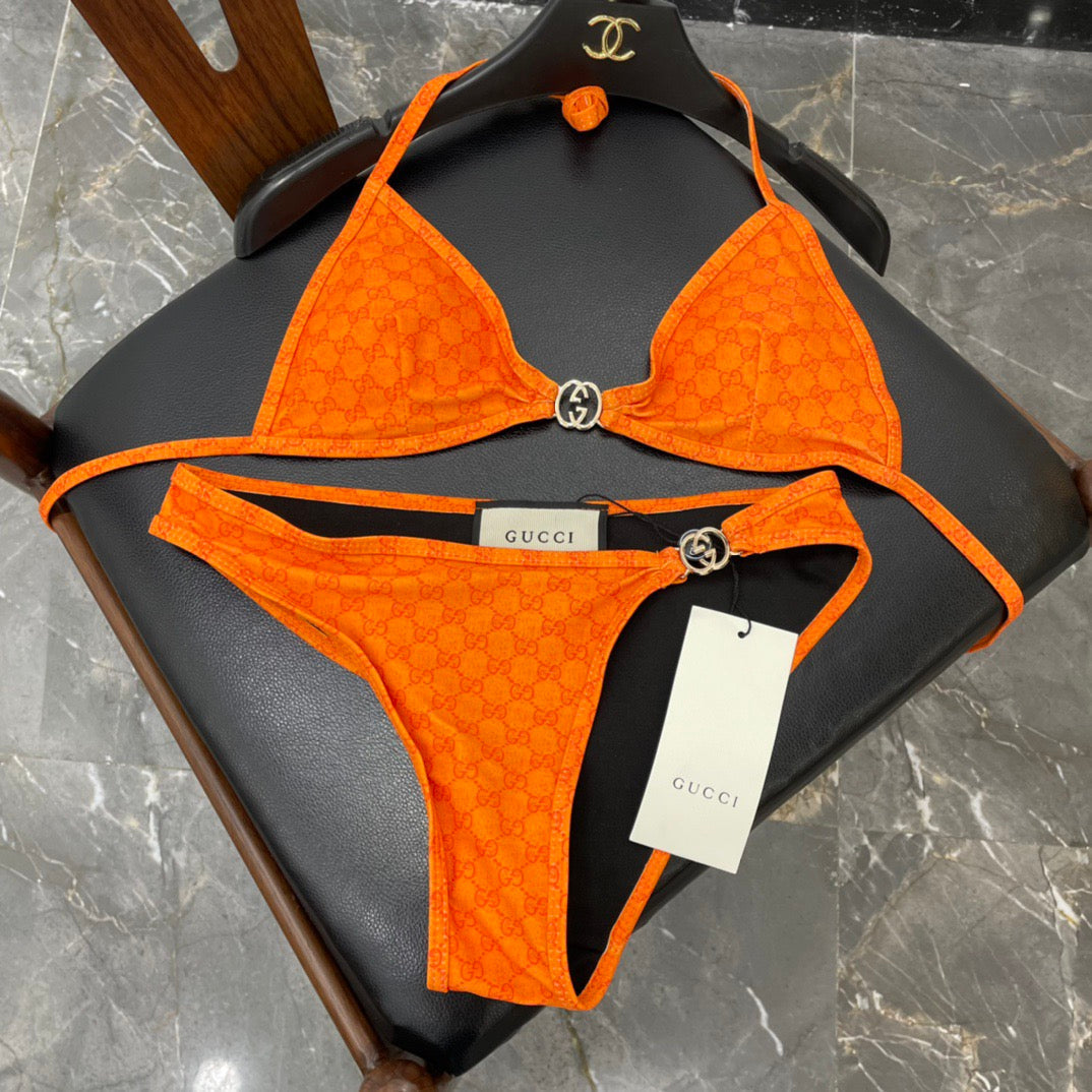 GG 26s Swimsuit Orange Polyamide 243578