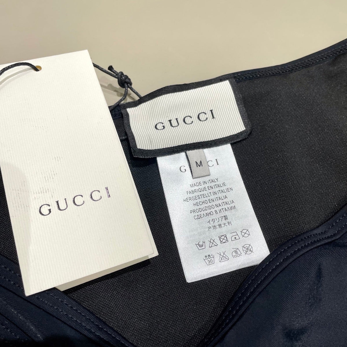 GG 26s Swimsuit Black Polyamide