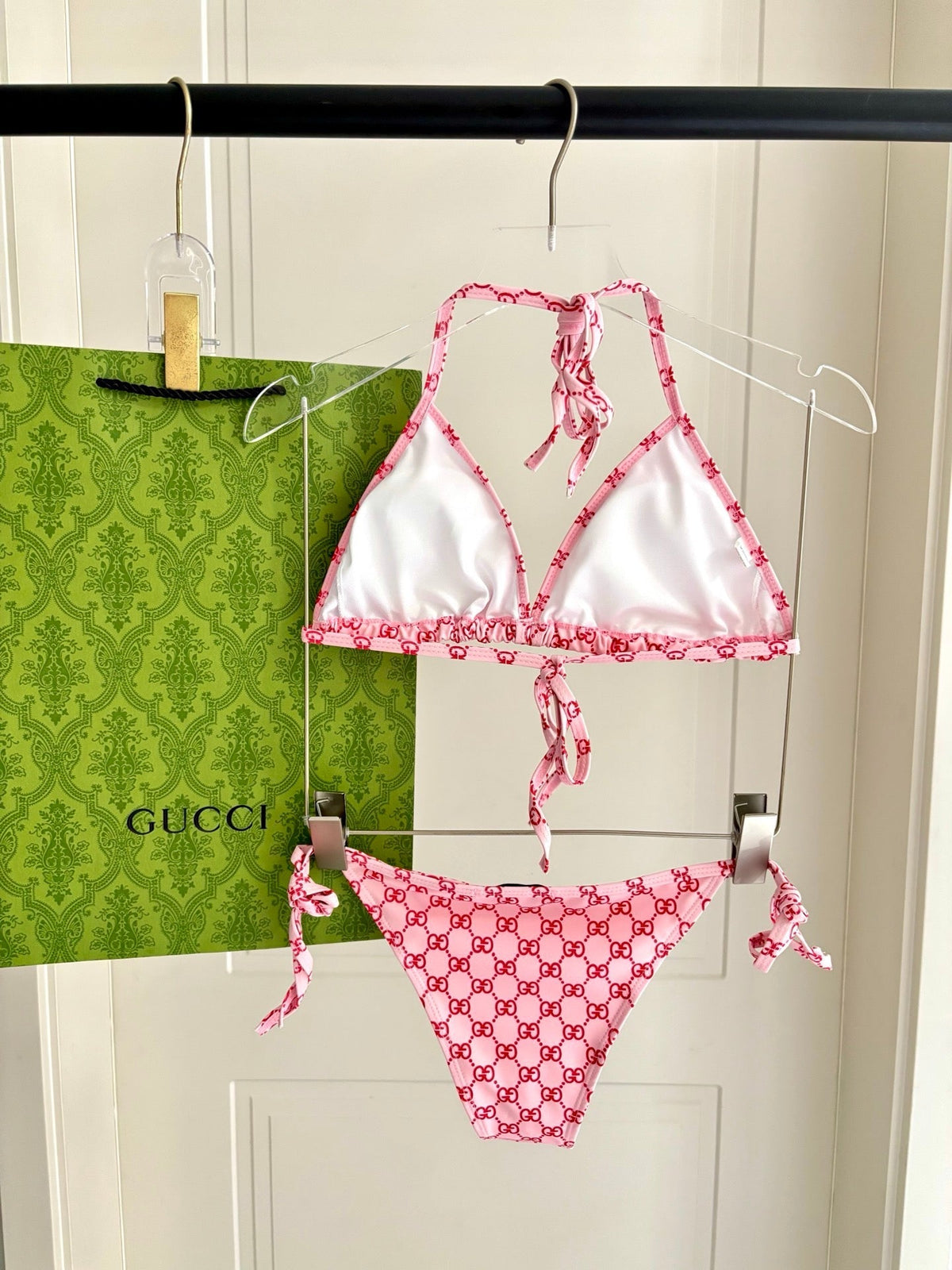 GG 26s Swimsuit Pink Polyamide 243567