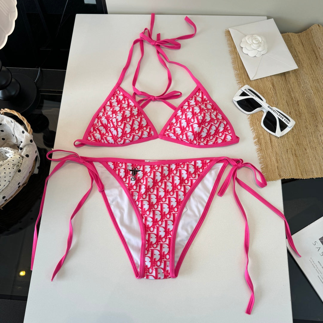 CD 26s Two-Piece Bikini Pink in Polyamide 241813