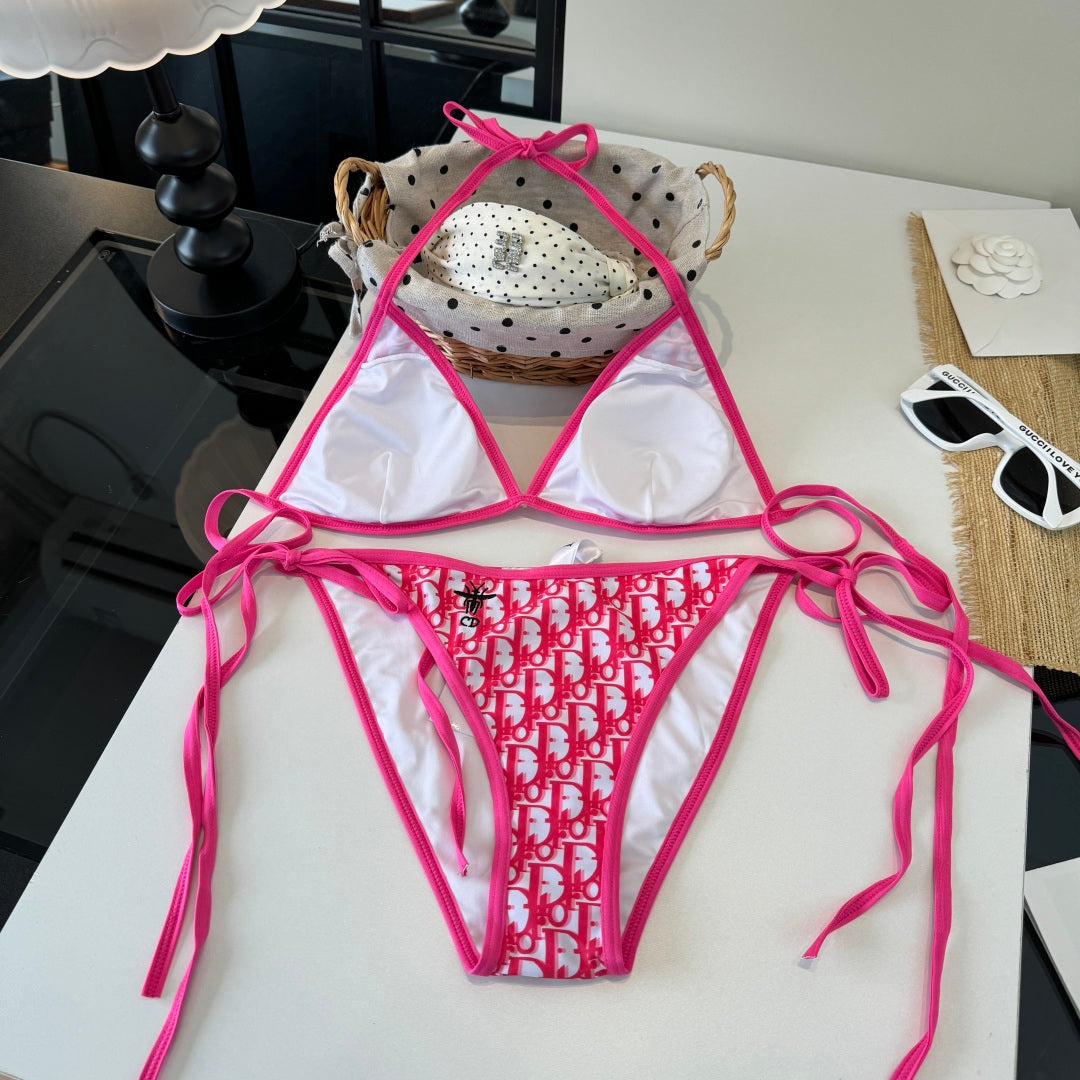 CD 26s Two-Piece Bikini Pink in Polyamide 241813