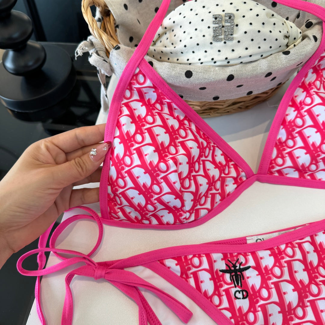 CD 26s Two-Piece Bikini Pink in Polyamide 241813