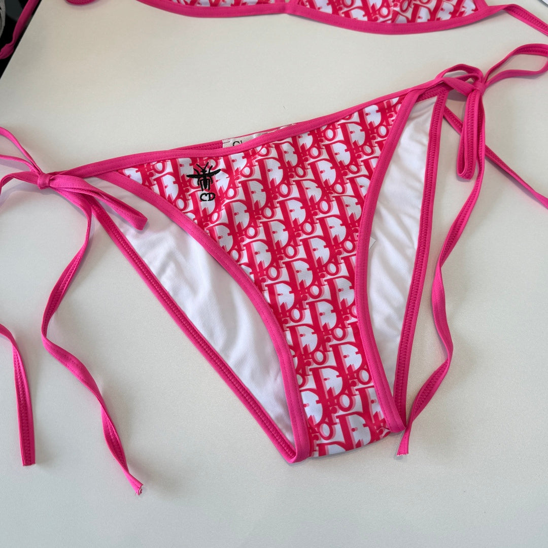 CD 26s Two-Piece Bikini Pink in Polyamide 241813