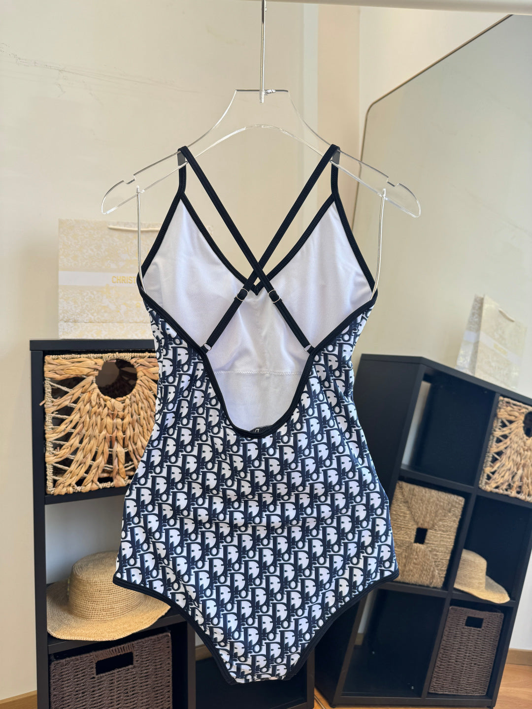 CD One-Piece Bikini Black in Polyamide 261387
