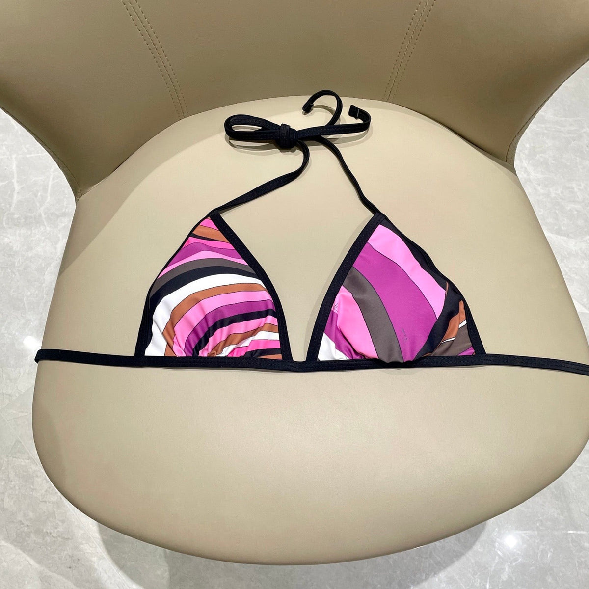 Pucci Printed Two-Piece Bikini Multicolor Cotton Blend 149641