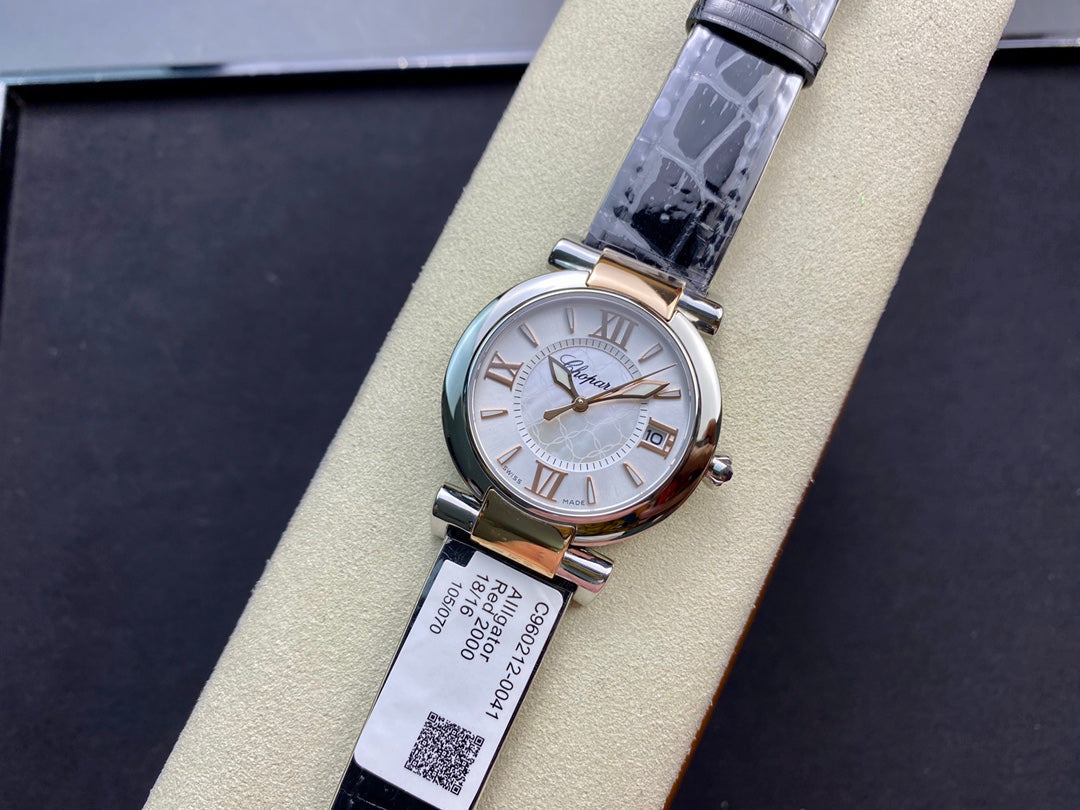 Impepiale 36mm Silver White Dial