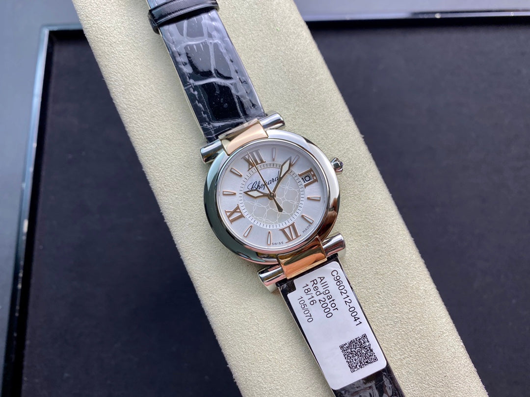 Impepiale 36mm Silver White Dial