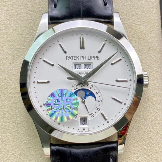 PATEK Annual Calendar 38.5mm White Dial