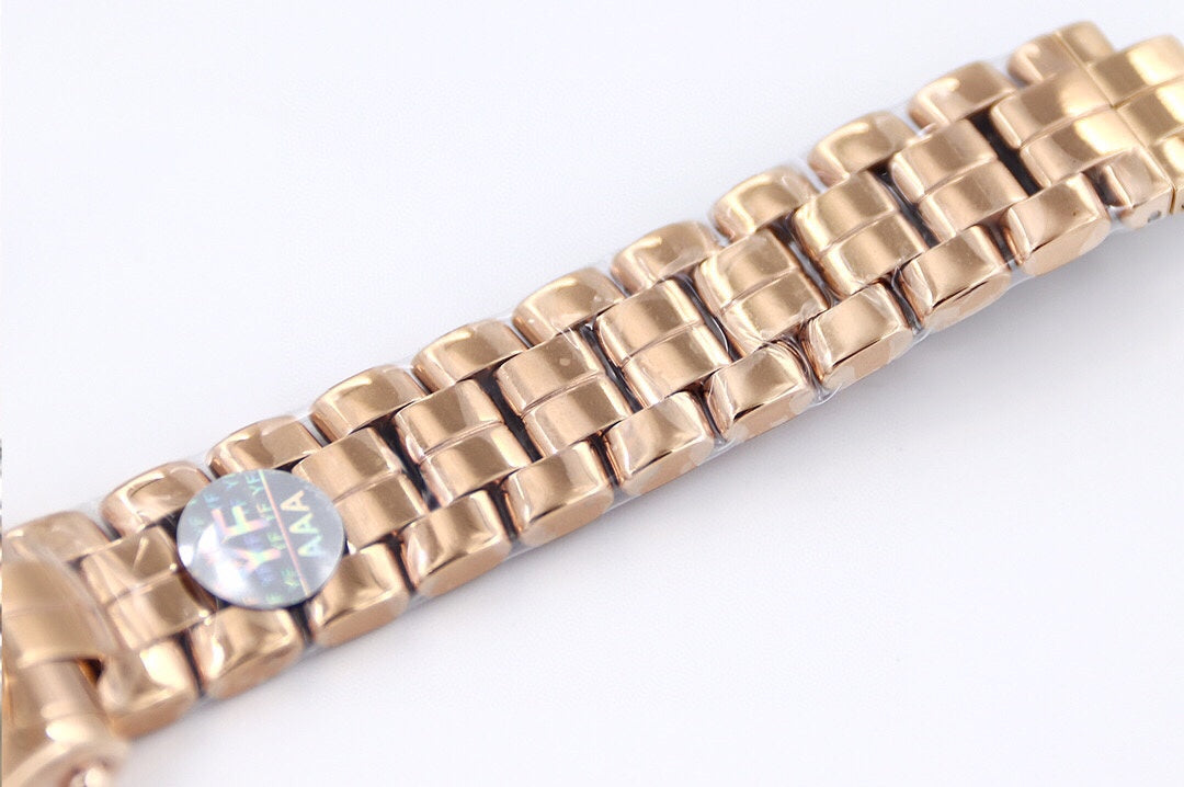 Happy Sport 36mm Pink Gold White Dial
