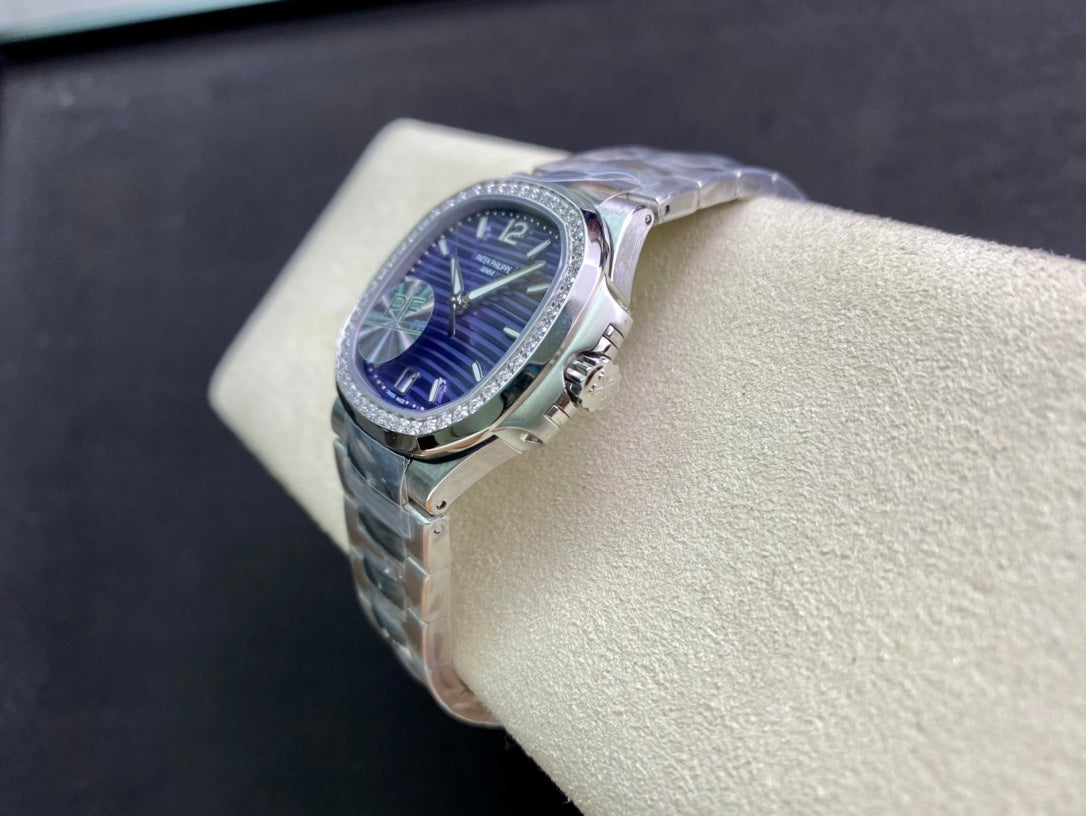 PATEK Nautilus 35mm Silver Blue Dial