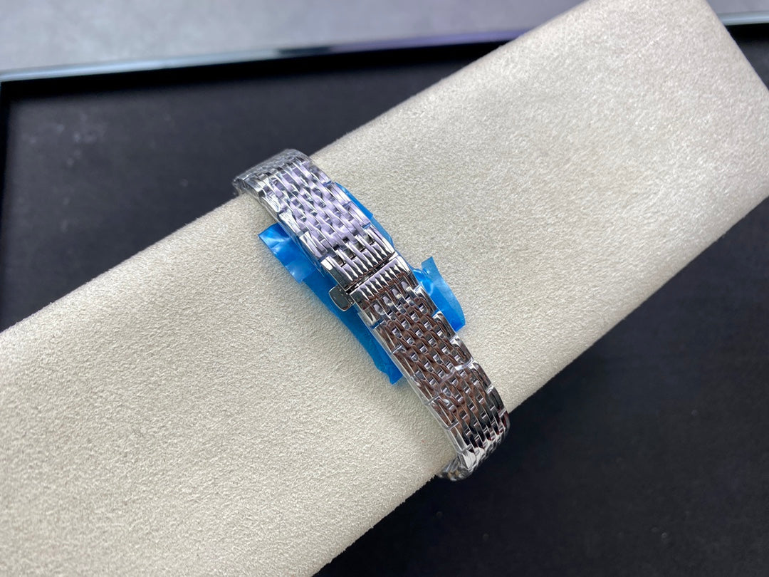 Happy Diamonds 28mm Silver White