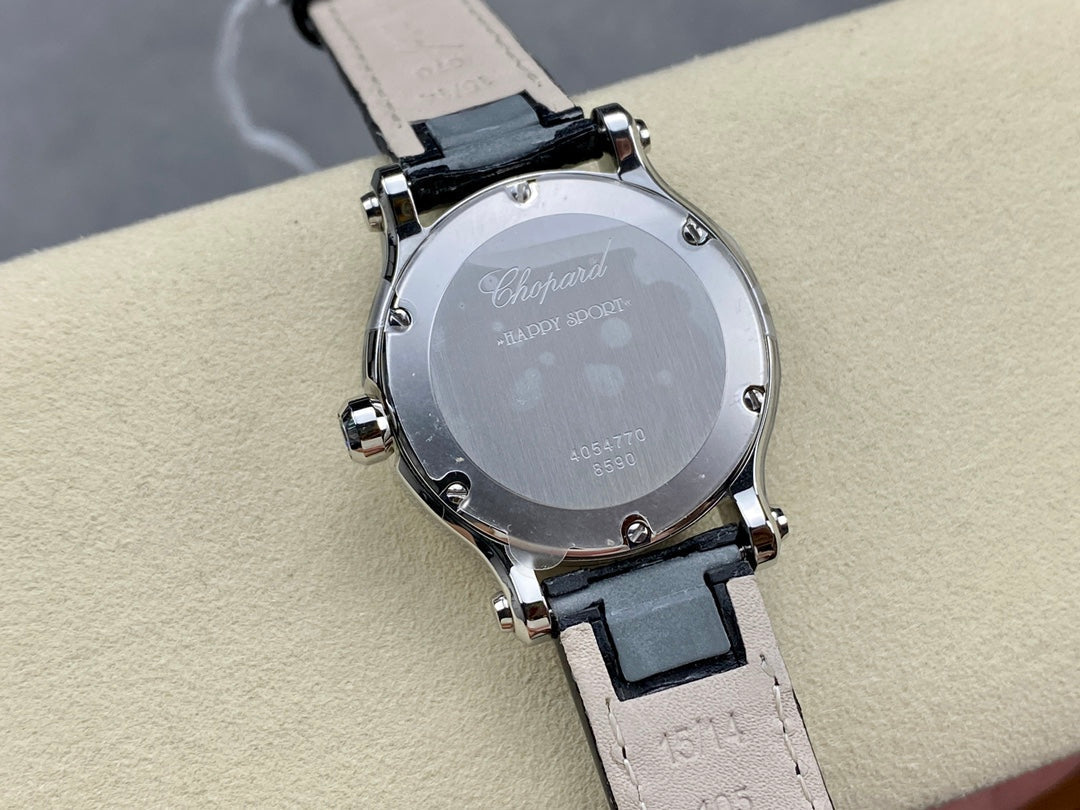 Happy Diamonds 30mm Quartz Leather