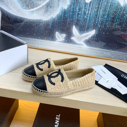 Chanel 2026 New Espadrilles Tweed Leather 824945