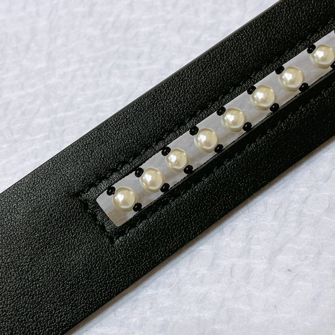Dior 2026 Montaigne CD Belt 3.0cm Smooth Calfskin