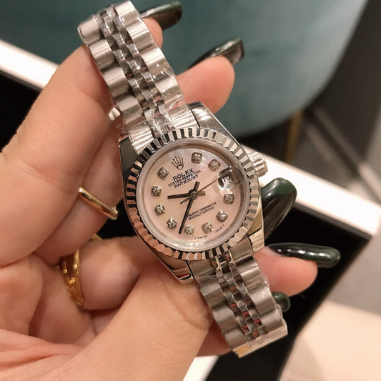 DATE JUST 28MM DIAMOND STUDDED