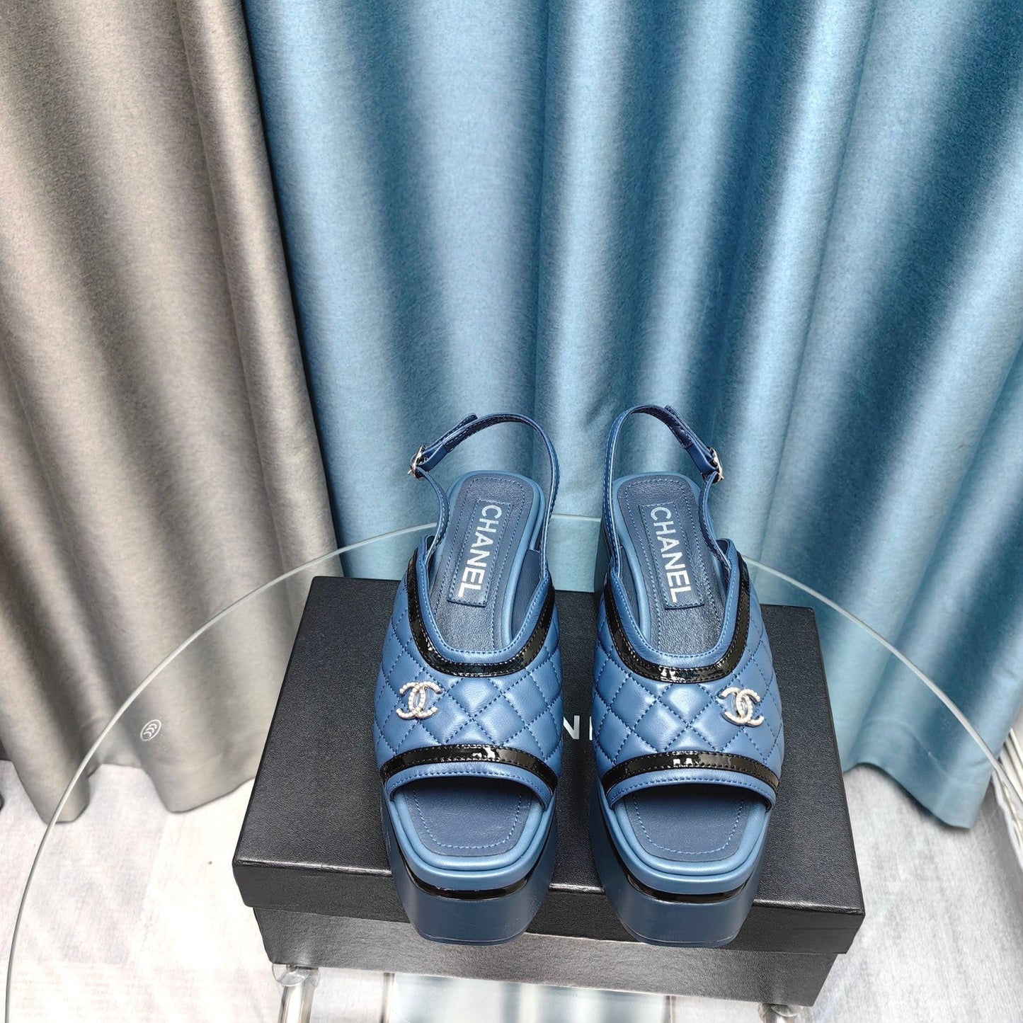 Chanel 2026 Platform Sandal Cowhide 712347