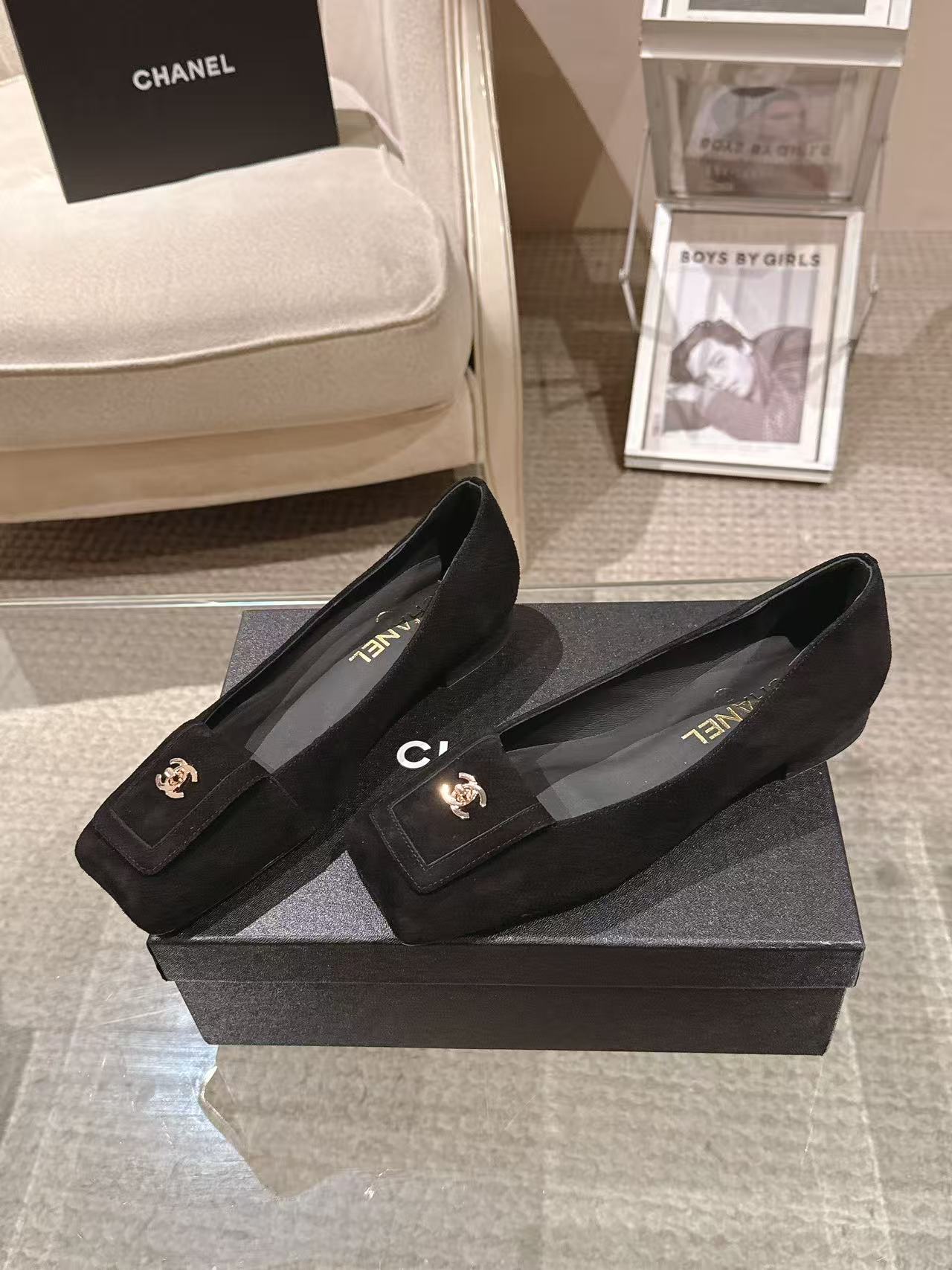 Chanel 2026 Pump Suede and Lambskin