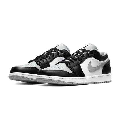 Air Jordan 1 Low Light Smoke Grey Sneakers - Vintage Inspired