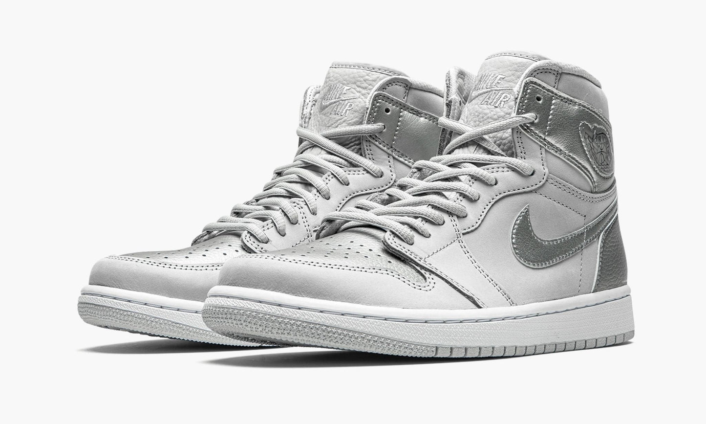 Air Jordan 1 Retro High CO.JP Metallic Silver Sneakers - Game Changer