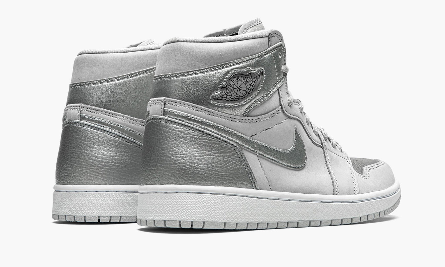 Air Jordan 1 Retro High CO.JP Metallic Silver Sneakers - Game Changer