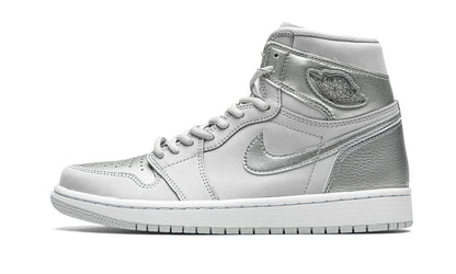 Air Jordan 1 Retro High CO.JP Metallic Silver Sneakers - Game Changer