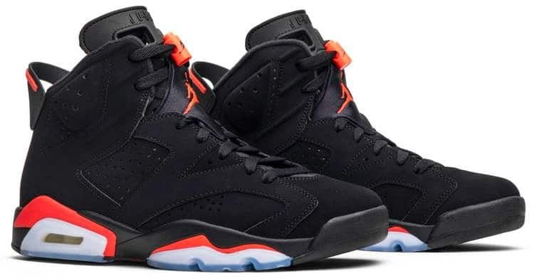 Air Jordan 6 Retro GS Infrared 2019 Sneakers - Vintage Inspired