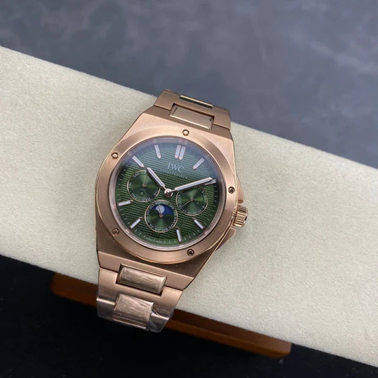 IWC Ingenieur Perpetual Calendar 41 Pink Gold Case