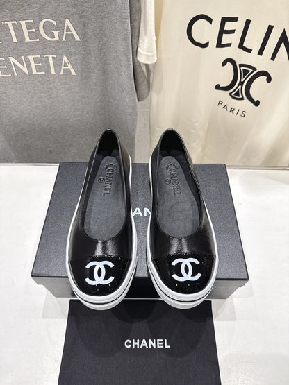 Chanel 2026 Round Toe Flat Mary Jane Shoe Calfskin 713013