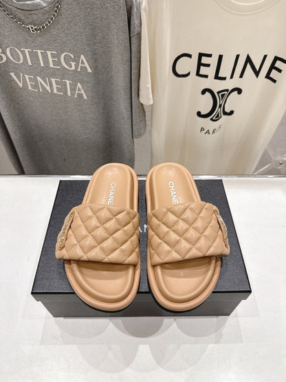 Chanel 2026 Flat Sandal Sheepskin 713024