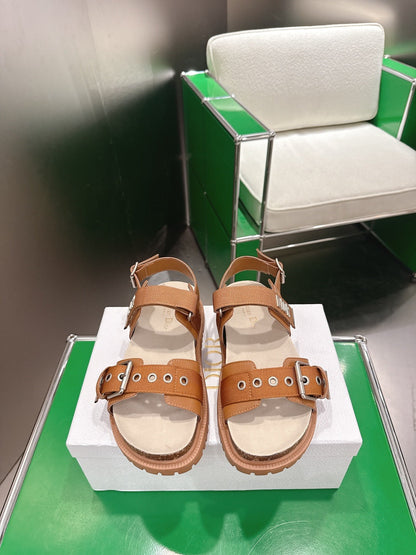 Dior 2026 Dioract Sandal Fabric Cowhide 718705