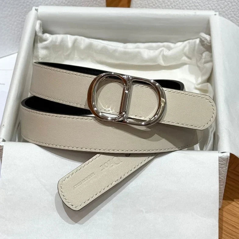 Dior 2026 30 Montaigne Reversible Belt 20mm Leather 215407