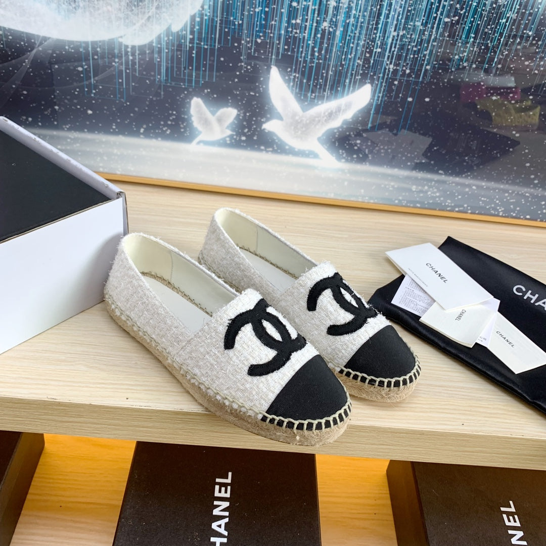 Chanel 2026 New Espadrilles Tweed Leather 824945