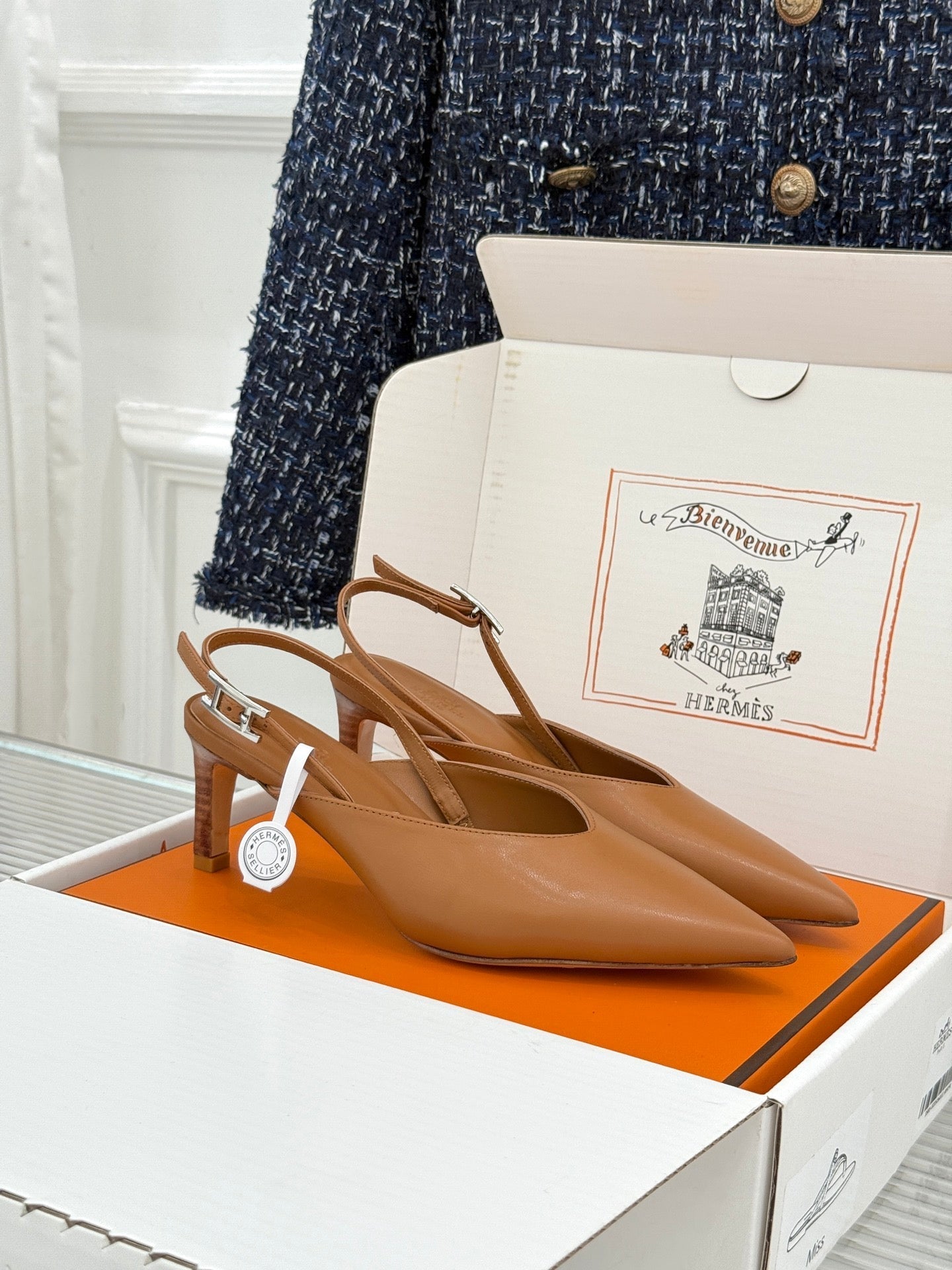 HM 2026 Slingback Sheepskin 859713