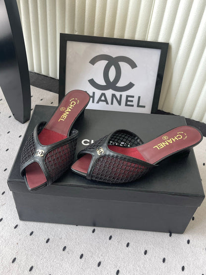 Chanel 2026 Mule Mesh Lambskin