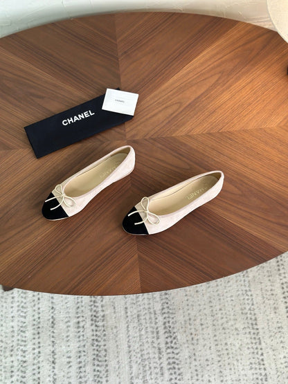 Chanel 2026 Ballet Flat Lambskin And Suede 907860