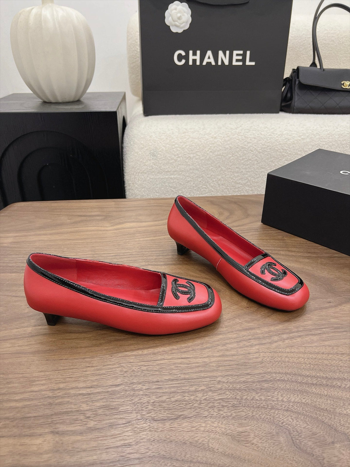 Chanel 2026 Square Toe Pump Lambskin 191779