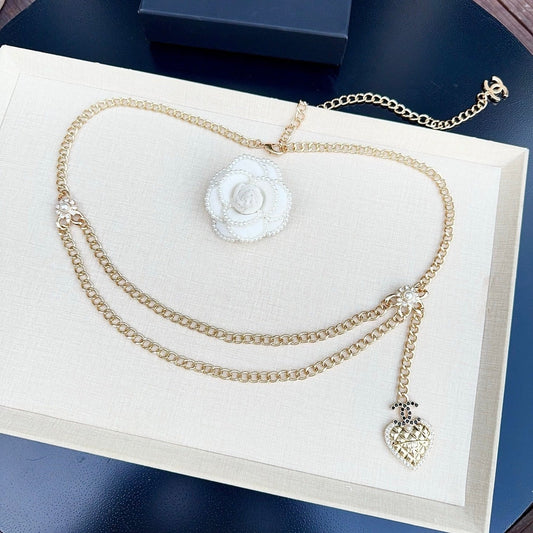 Chanel 2026 Crystal Charm Chain Belt 215186