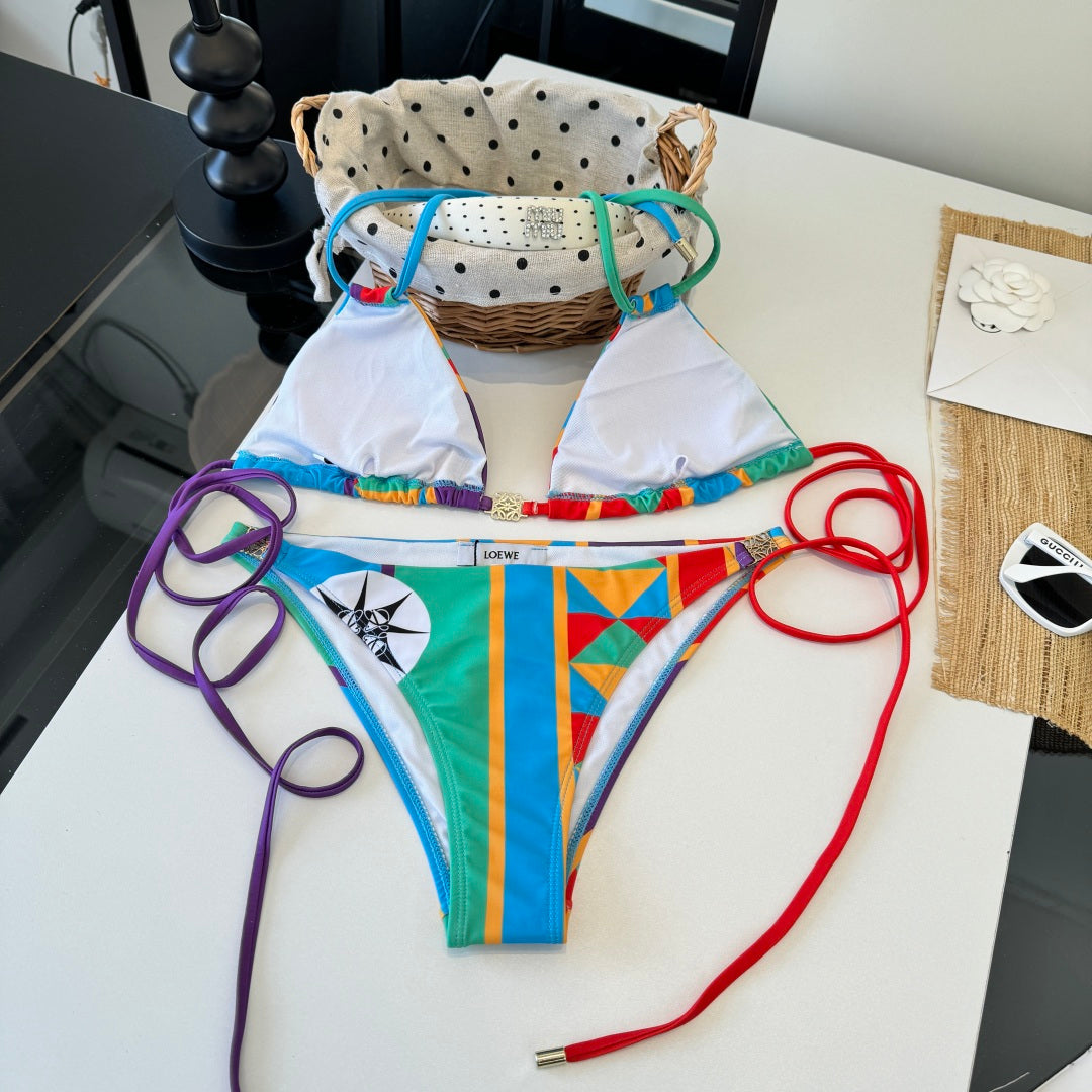 Loewe Two-Piece Bikini Colorful 203026