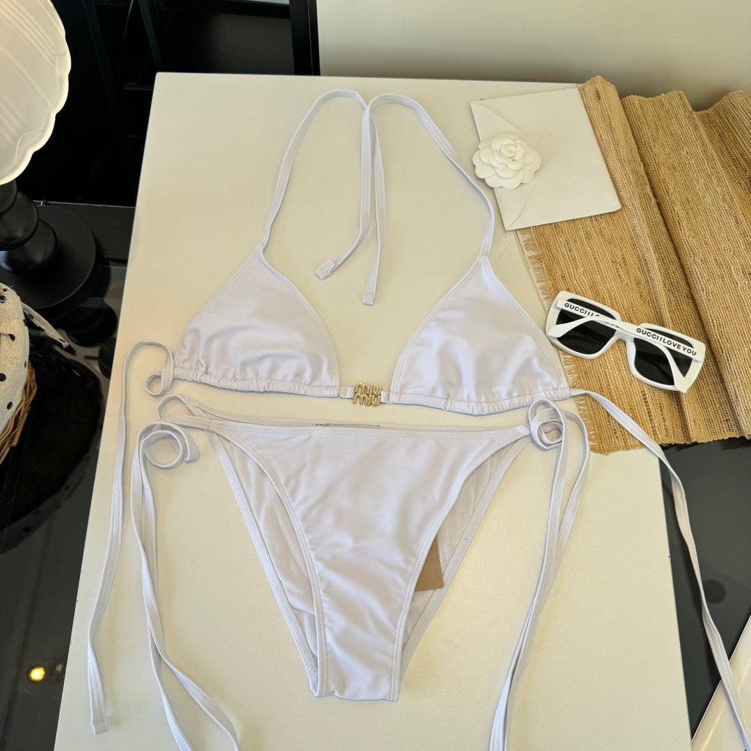 Miu Two-Piece Bikini White 310994