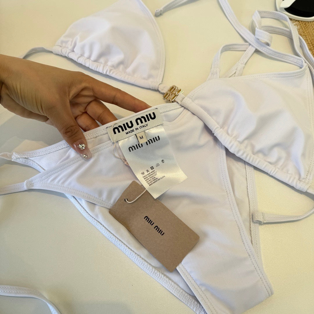 Miu Two-Piece Bikini White 310994